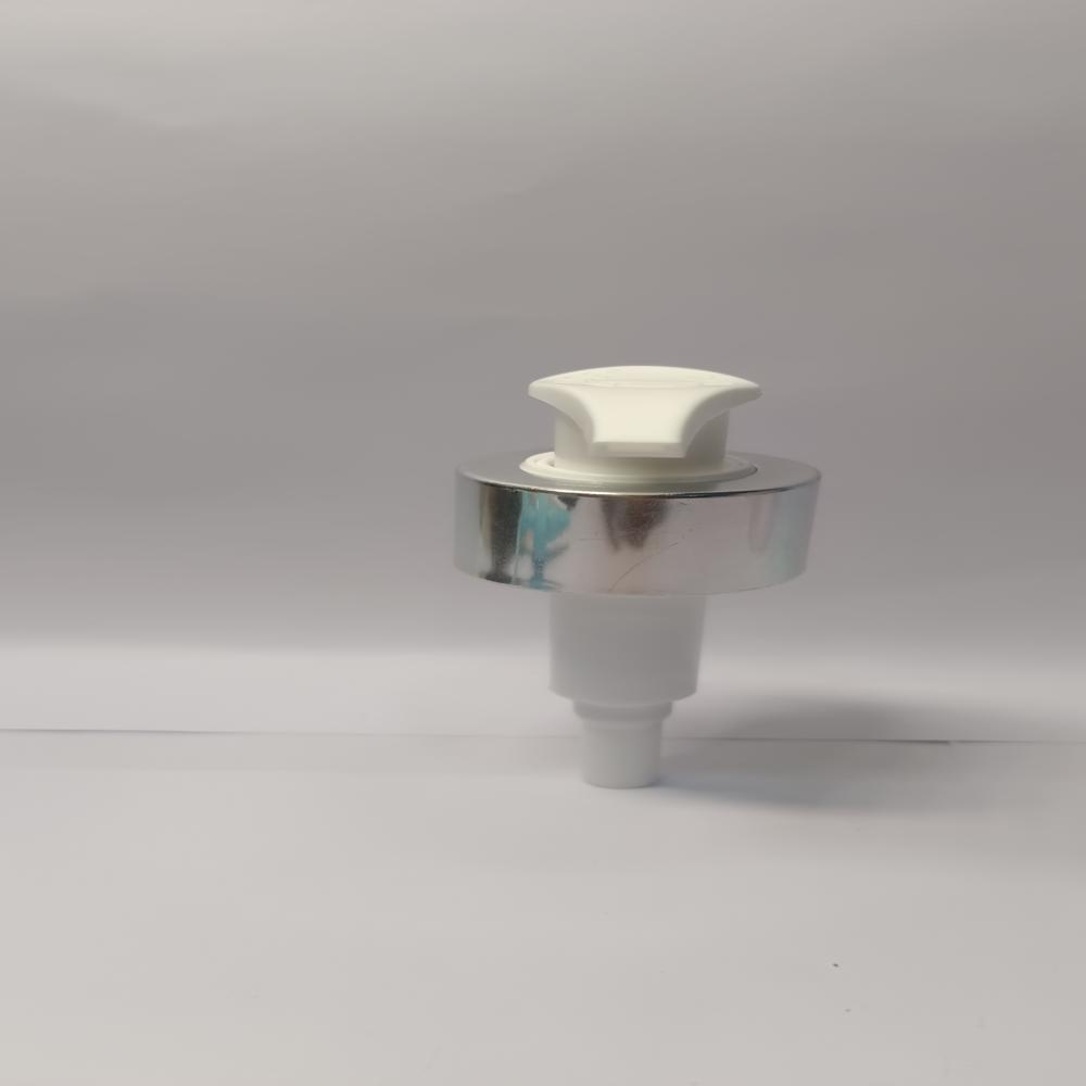 ON/OFF L-28mm white with silver dispenser