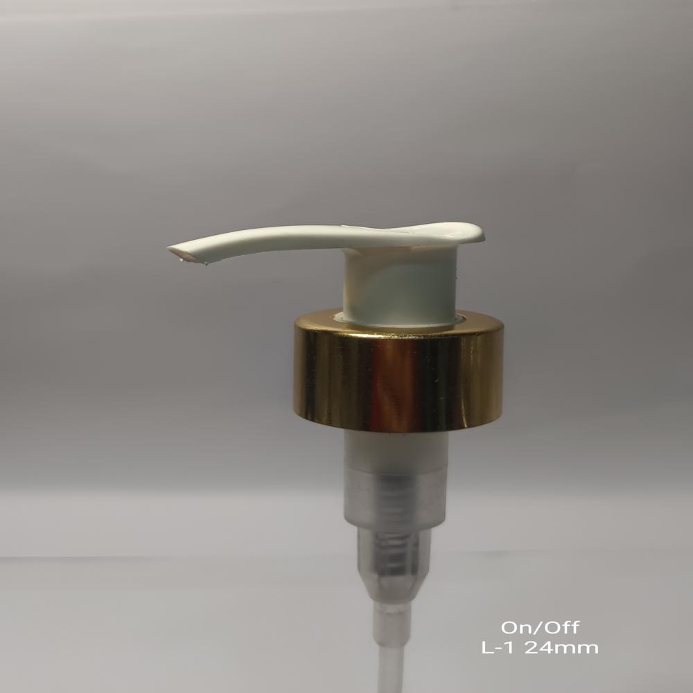 ON/OFF L-1 24mm White with Golden Dispenser