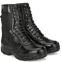 Black Combat Boot - Feature: Breathable