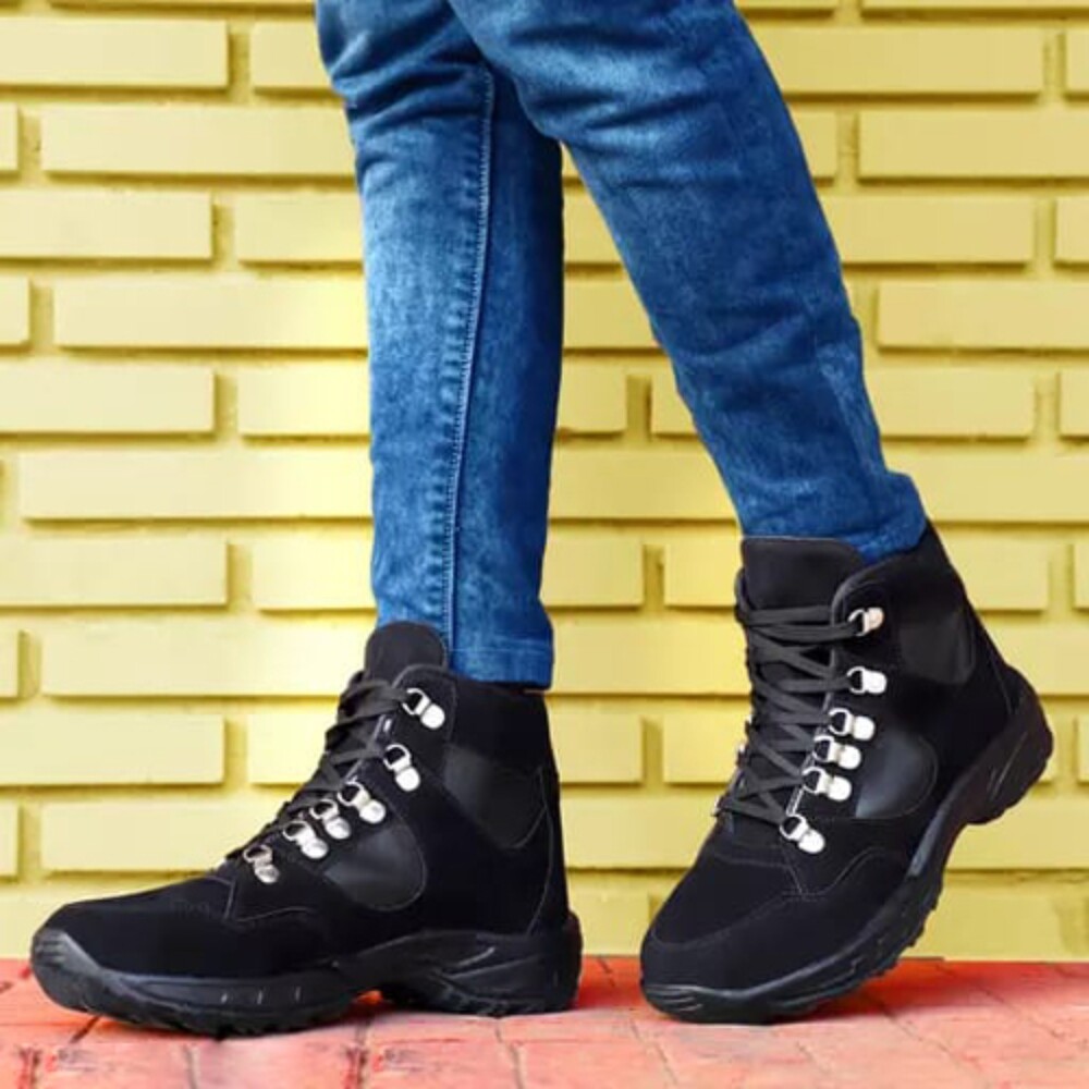 Mausam Leather Boot - Color: Black