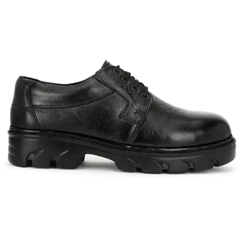 Black Color Police Shoe - Insole Material: Eva