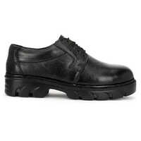 Black Color Police Shoe