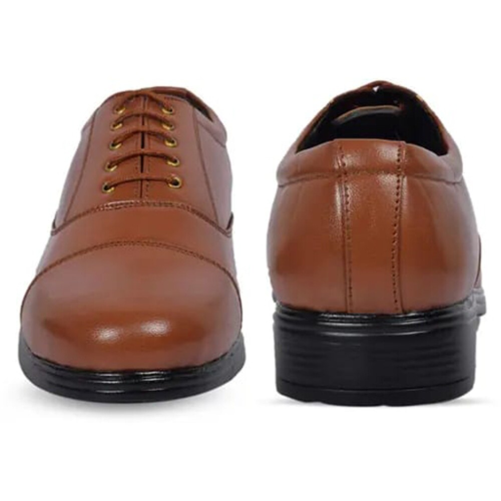 Brown Color Police Shoe - Insole Material: Eva