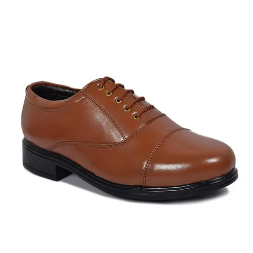 Brown Color Police Shoe
