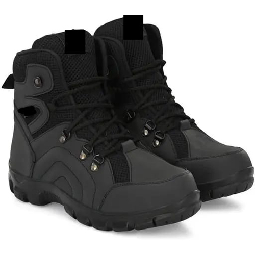 Safety Footwear Steel Toe Safety Shoes - Color: Black