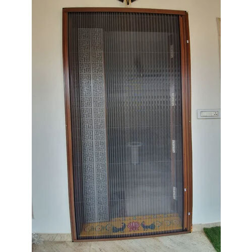 Aluminium Mesh Door - Color: White