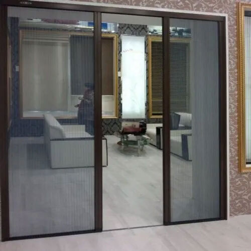 Sliding Mosquito Net Double Door - Application: Home