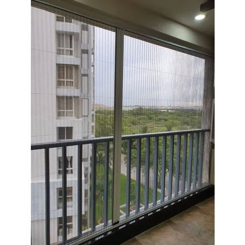 Balcony Sliding Mosquito Net - Application: Commercial