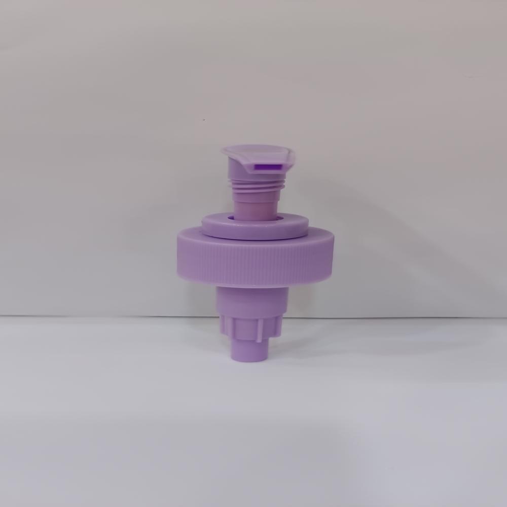 स्क्रू लॉक L-8 28mm रिब्ड लैवेंडर डिस्पेंसर