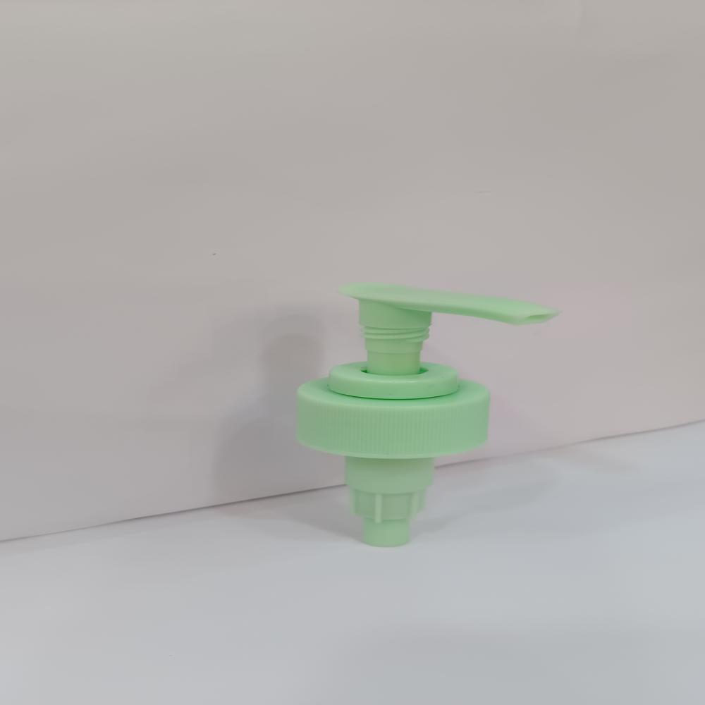 Screw Lock L-8 Ribbed Green Dispenser
