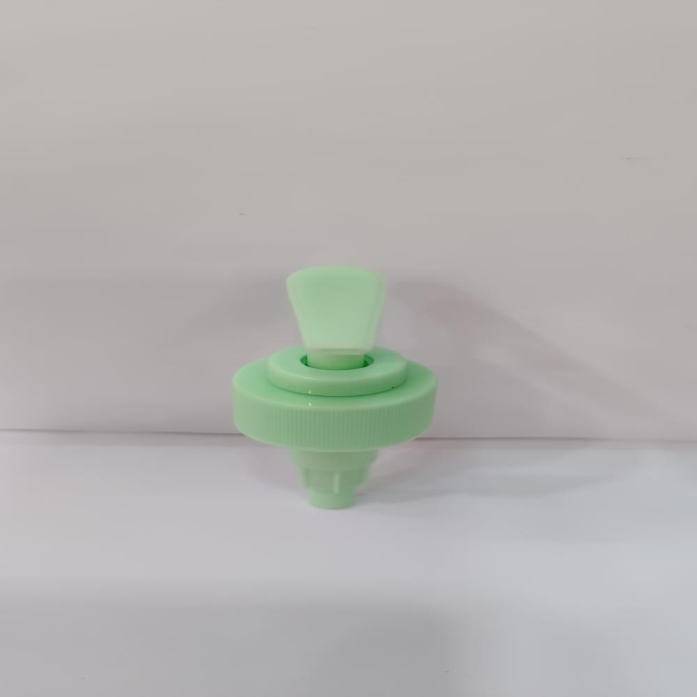 Screw Lock L-8 Ribbed Green Dispenser