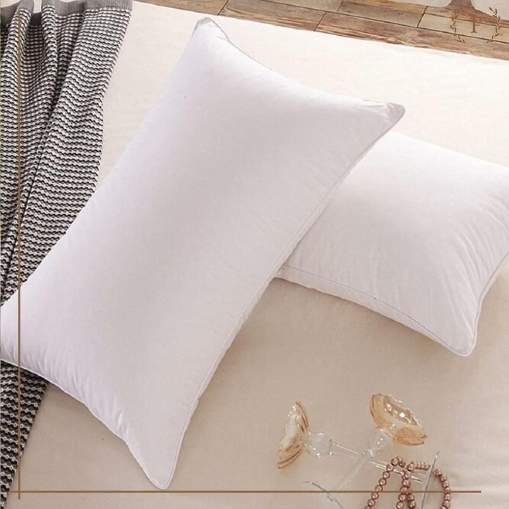 17 X 27 Inch Micro Fiber White Pillow