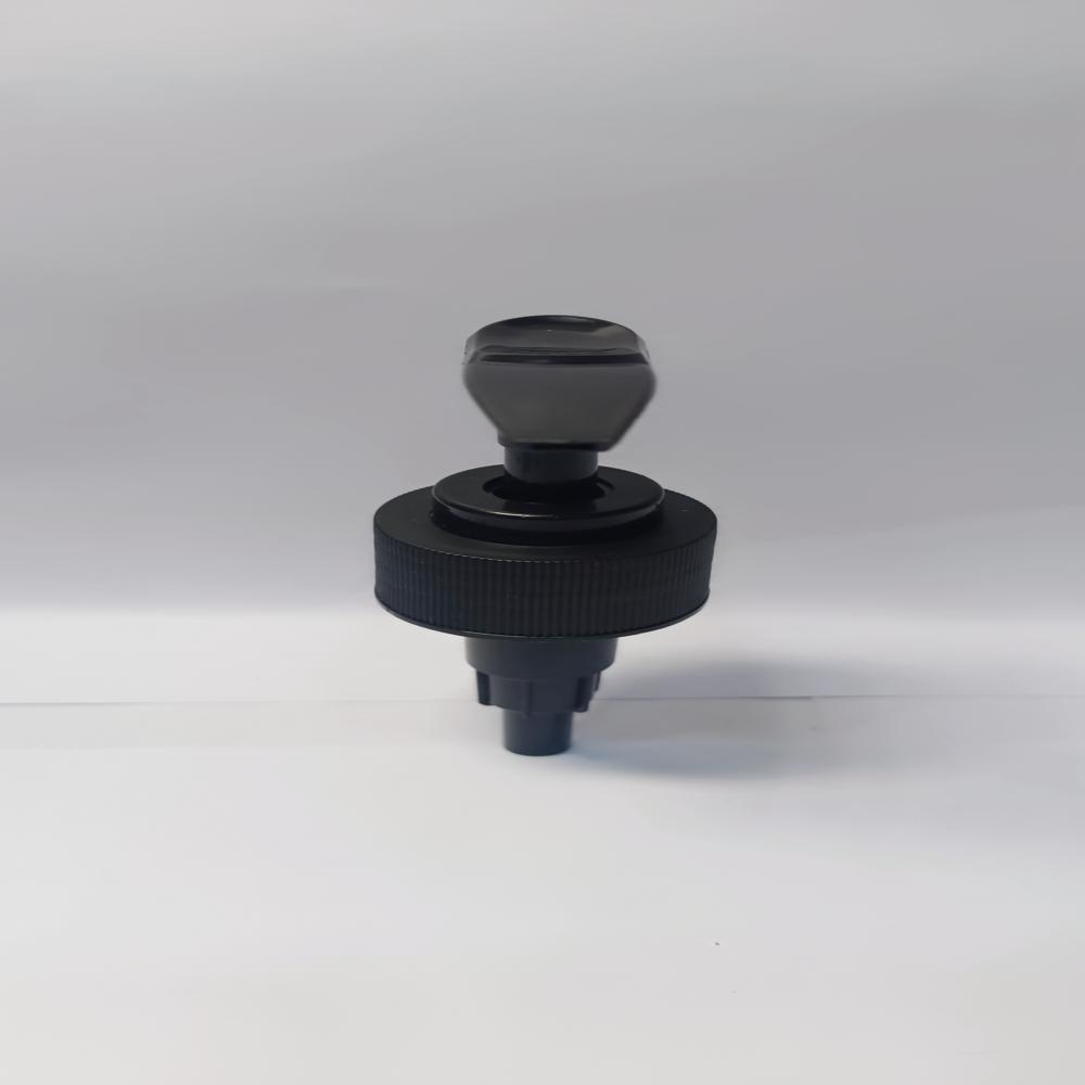 Screw Lock L-8 28mm Smooth Black Dispenser
