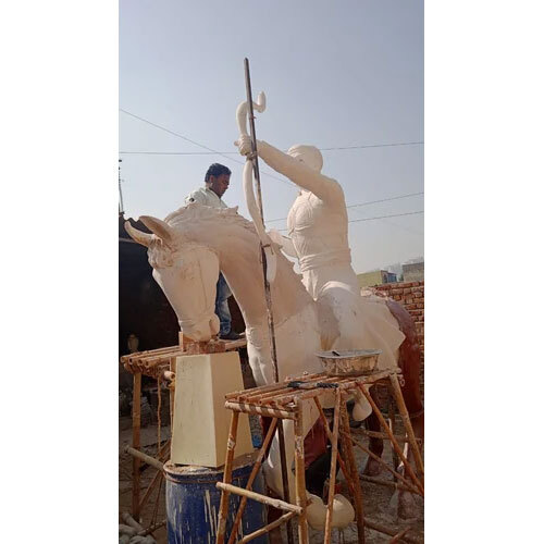 Frp prathavi raj chohan statue