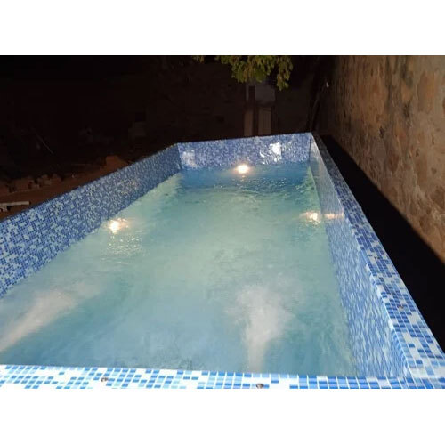 Frp Swimming Pools - Color: Sky Blue