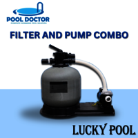 SWIMMING POOL FILTER AND PUMP WITH TROLLEY