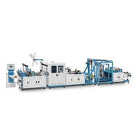 XB- 700 NON WOVEN BOX BAG MAKING MACHINE WITH INLINE HANDLE