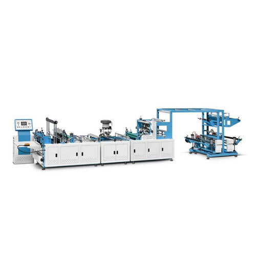 C-700 NON WOVEN BAG MAKING MACHINE WITH ZIPPER ATTACHMENT