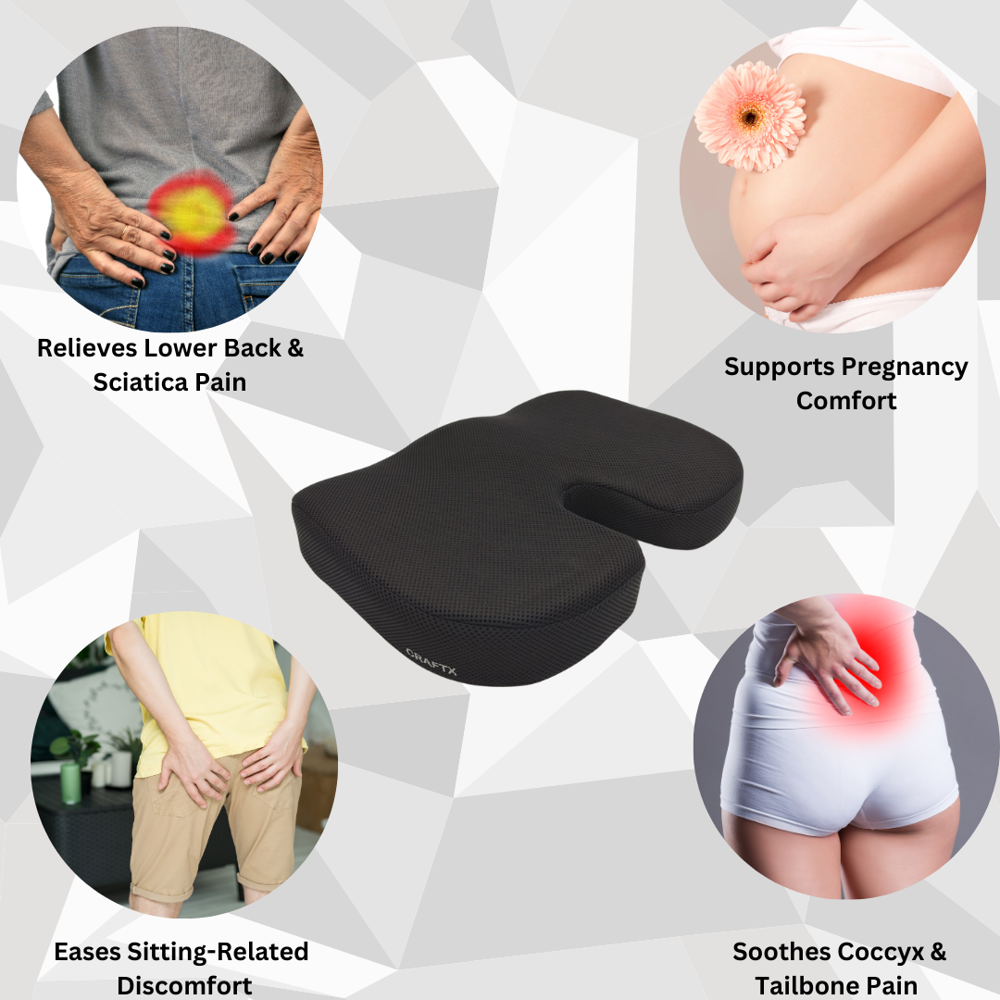 Coccyx Cushion Memory Foam