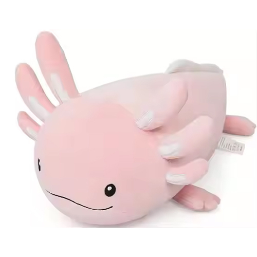 Pink Axolotl Plush Toy - Luminous, Realistic, Cute Stuffed Animal Plushies for Girls & Boys - Glow-in-The-Dark Birthday Gifts