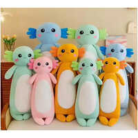 Soft Axolotl Stuffed Animal Plush Pillow Long Salamander Toy For Boys And Girls Baby Soothing Toy - Age Group: 2-15 Year