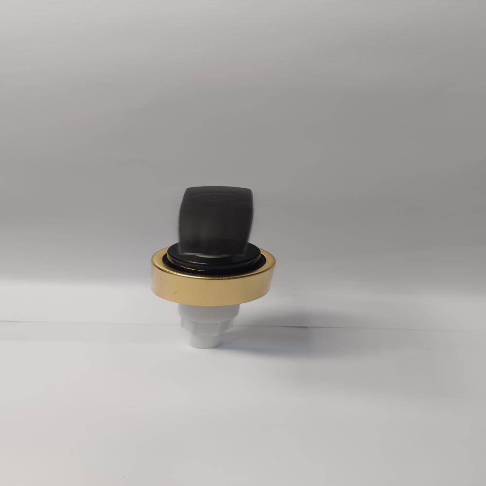 Screw Lock 28mm Black With Golden Arc Head