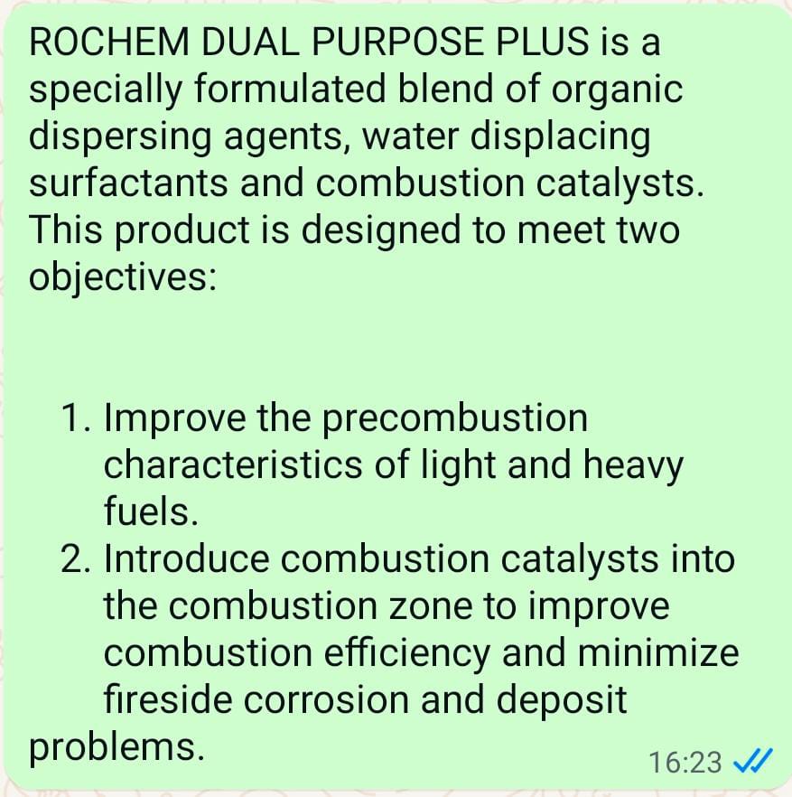Rochem Dual Purpose Plus