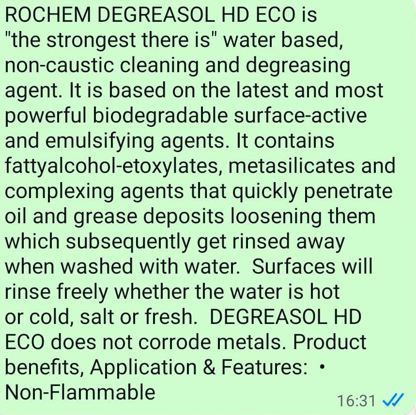 Rochem Degreasol HD ECO