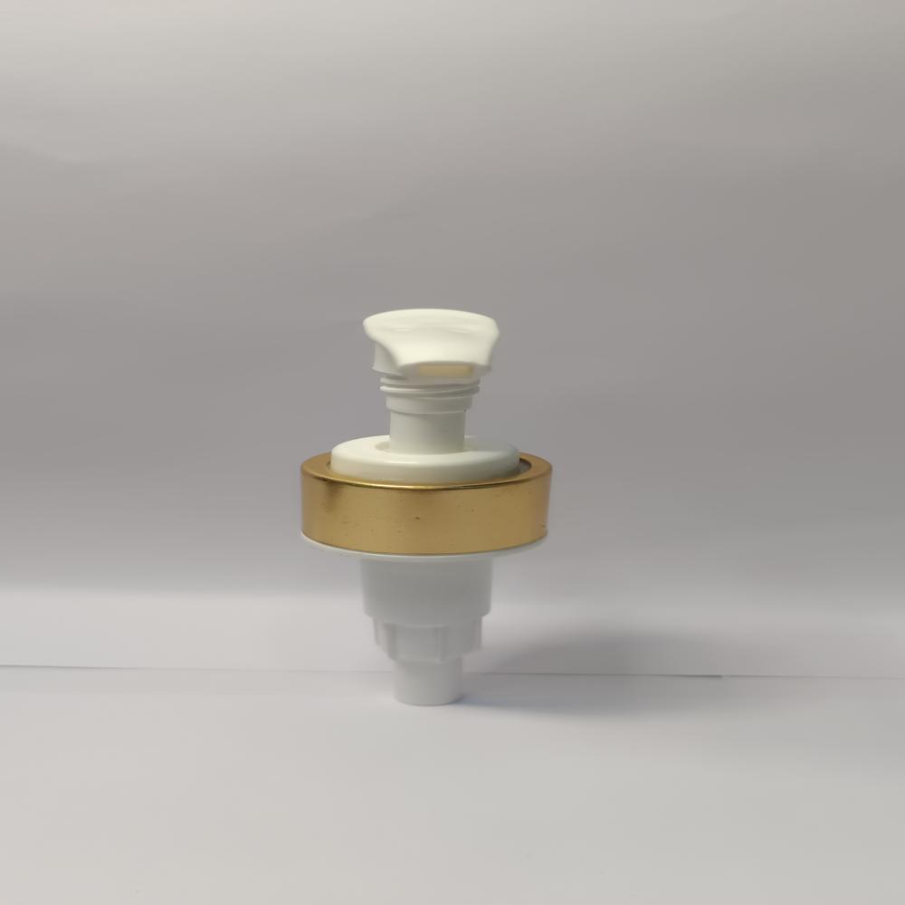 Screw Lock L-8 24mm White with Golden Dispenser