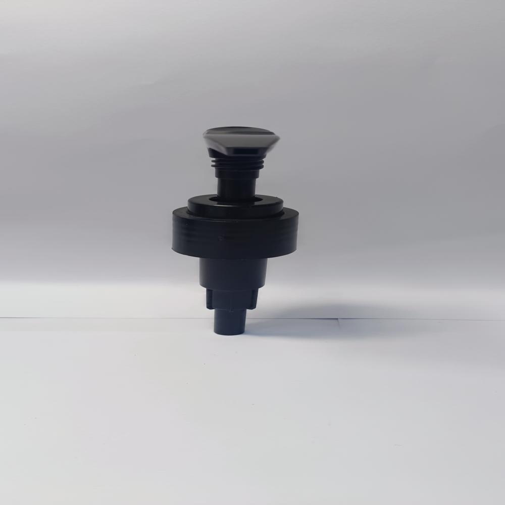Screw Lock L-8 24mm Smooth Black Dispenser