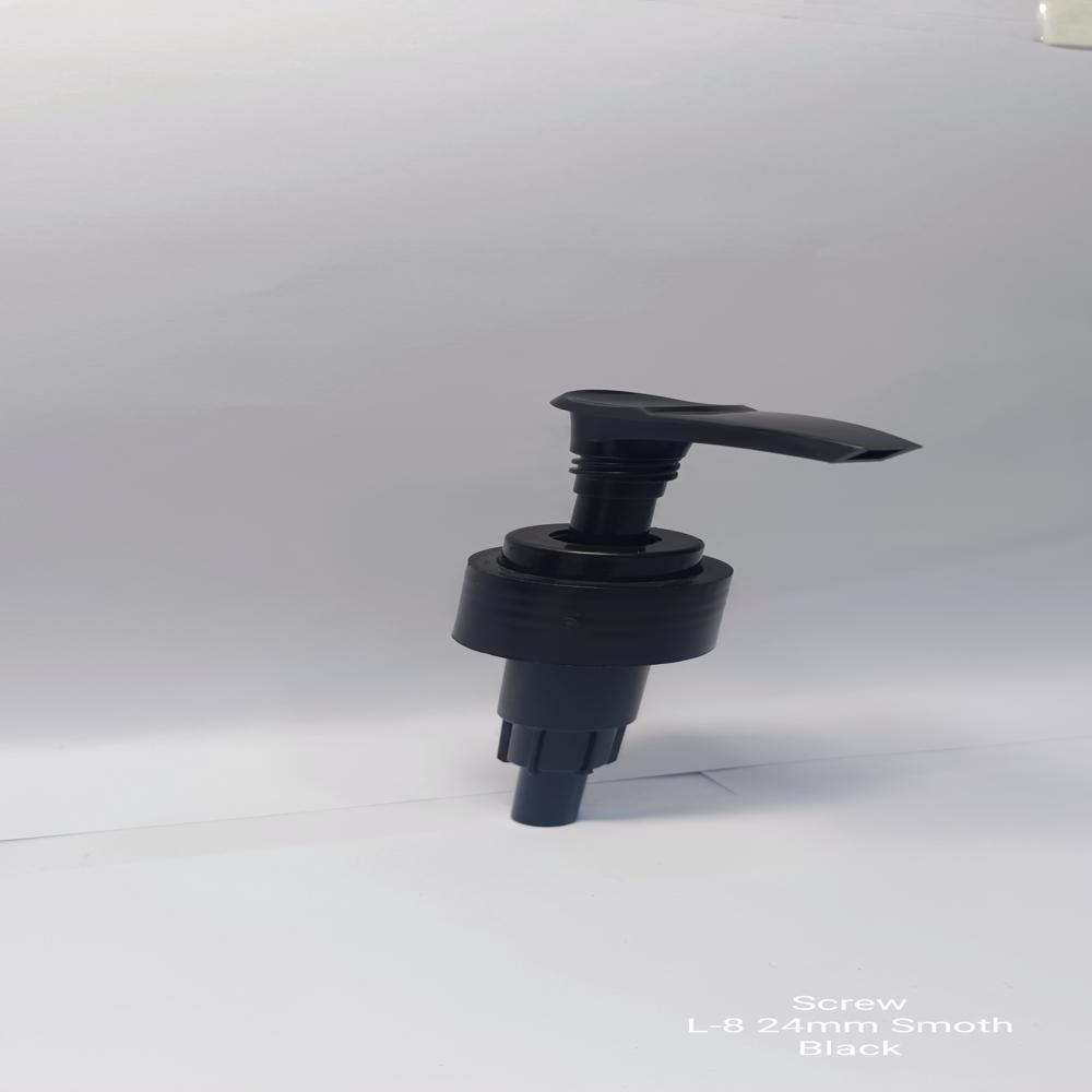 Screw Lock L-8 24mm Smooth Black Dispenser