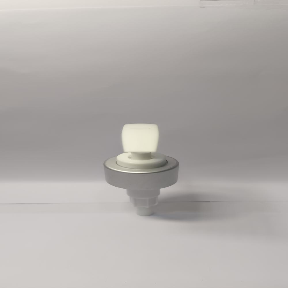 Screw Lock 24mm white silver Arc Head Dispenser