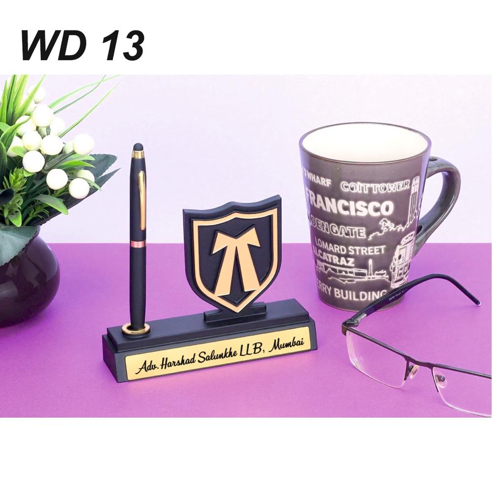 Wooden Stand with Pen