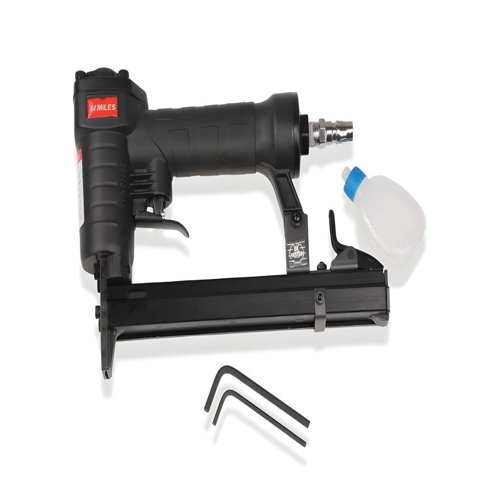 Miles Ms 80-16N Pneumatic Air Stapler (Black, Medium)