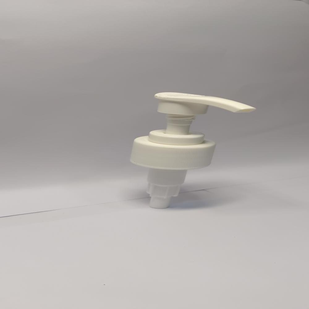 Screw Lock L-1 28mm Ribbed White Dispenser