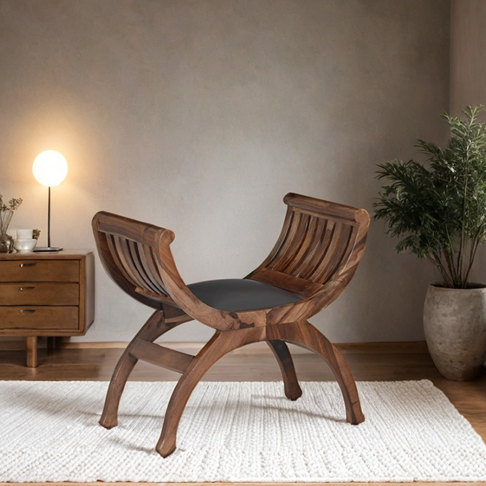 Royaloak Megan Bench | Sheesham Wood Construction - Bnh20242002 - Assembly: No Assembly Required