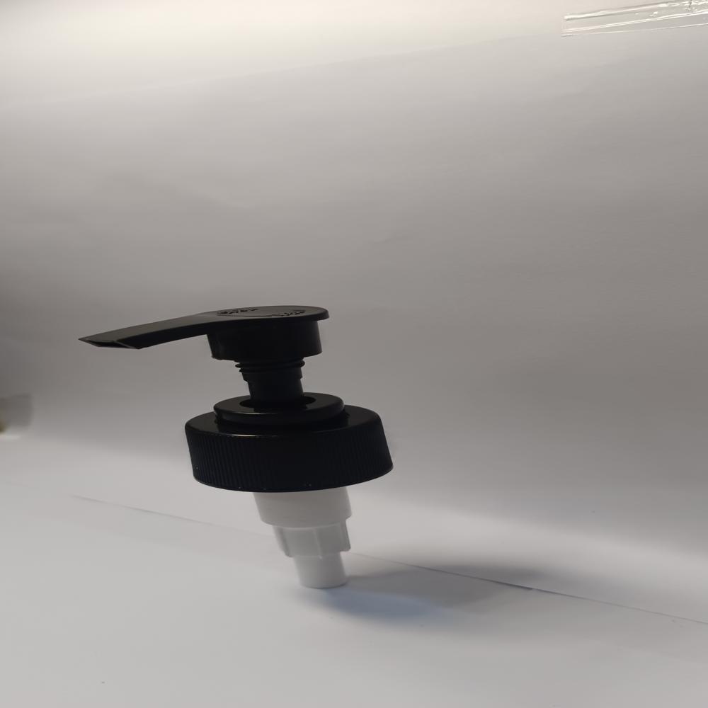 Screw Lock L-1 28mm Ribbed Black and White Dispenser