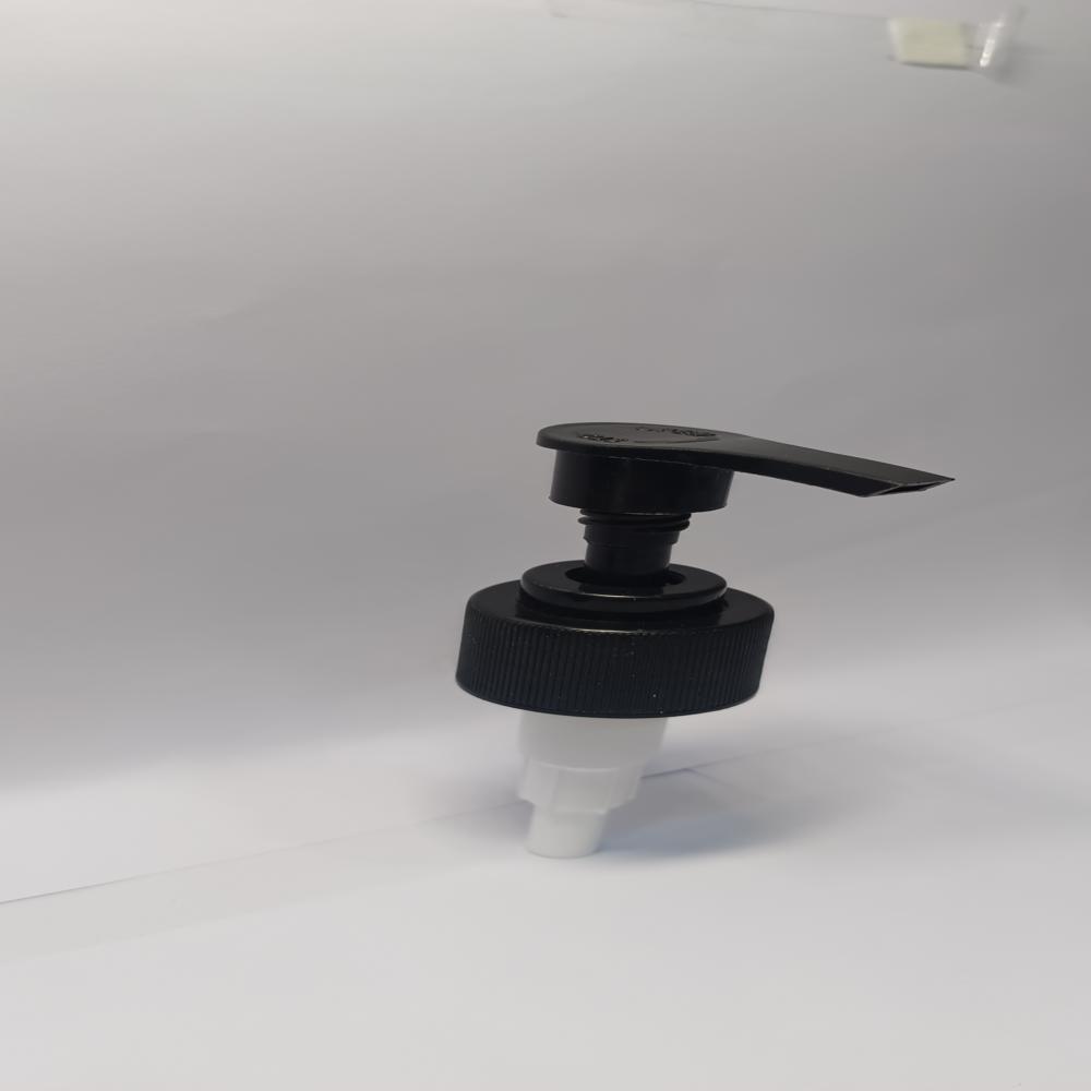 Screw Lock L-1 28mm Ribbed Black and White Dispenser