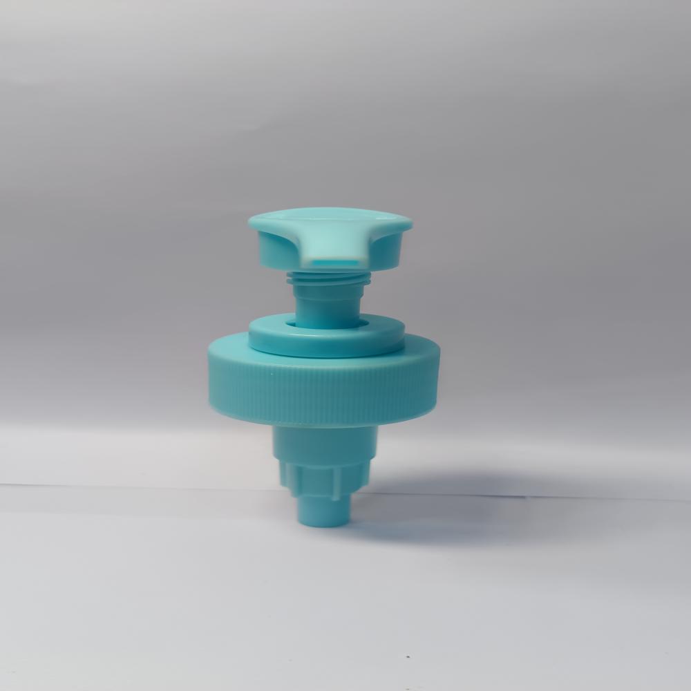 Screw Lock L-1 28mm ribbed blue dispenser
