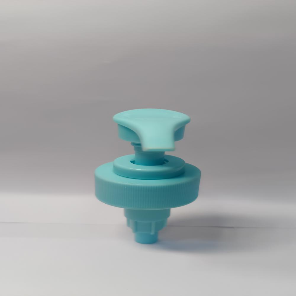 Screw Lock L-1 28mm ribbed blue dispenser