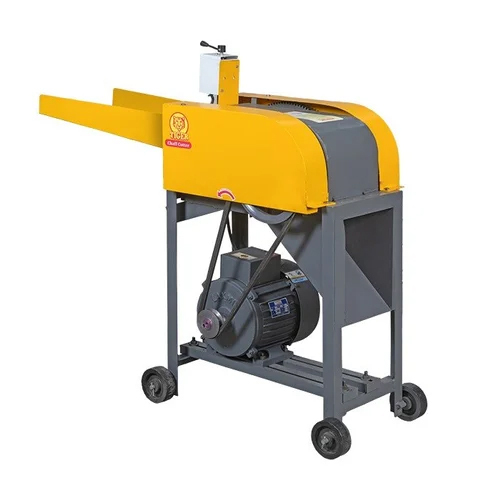 Mini Chaff Cutter Machine - 200 Kg/hr Capacity, 540 Rpm Speed, 1-3 Hp Power | Durable Yellow Or Grey Finish For Industrial Efficiency