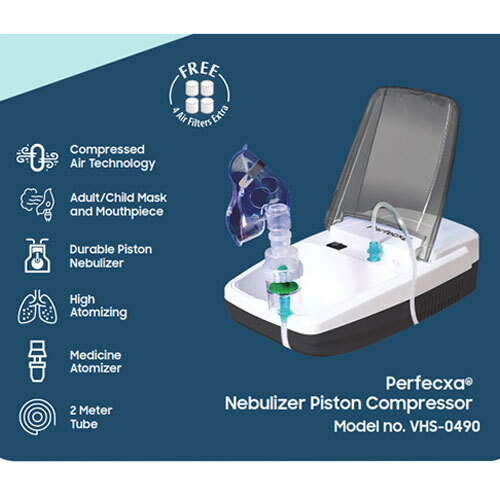 Perfecxa Nebulizer Piston Compressor - Accuracy: 100 %