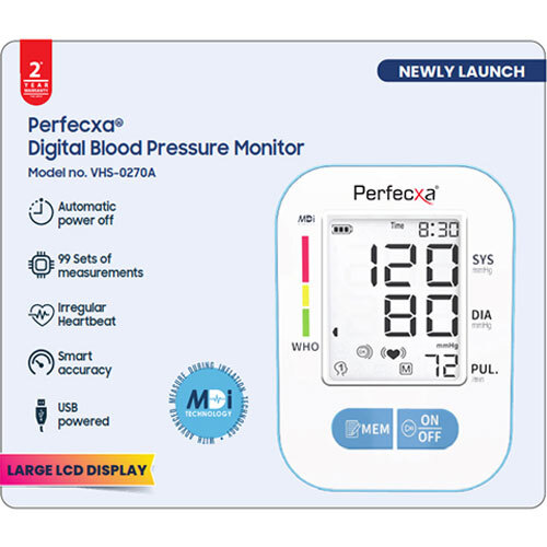 Perfecxa Digital Blood Pressure Monitor