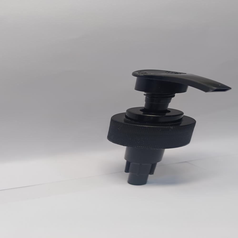 Screw Lock L-1 28mm Ribbed Black and White Dispenser