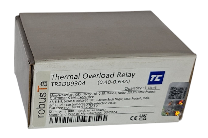 C&s Olr Tr2d09304 - 690v Uimp, 6kv Electrical Relay Unit With 1 Unit Supply | Ideal For High Voltage Circuit Protection