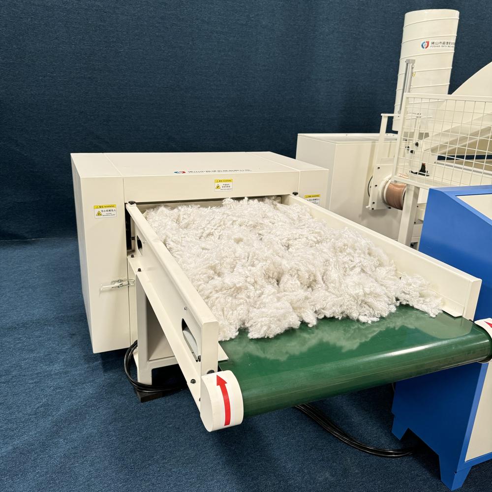 High-Performance Fiber Opening Machine For Efficient Textile Processing - Color: White