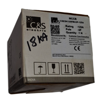 C&S MCCB CSESK125FMU3P-125A 10kA