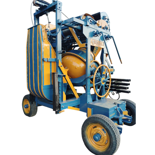 Concrete Mahabuland Mixture Lift Hopper Machine