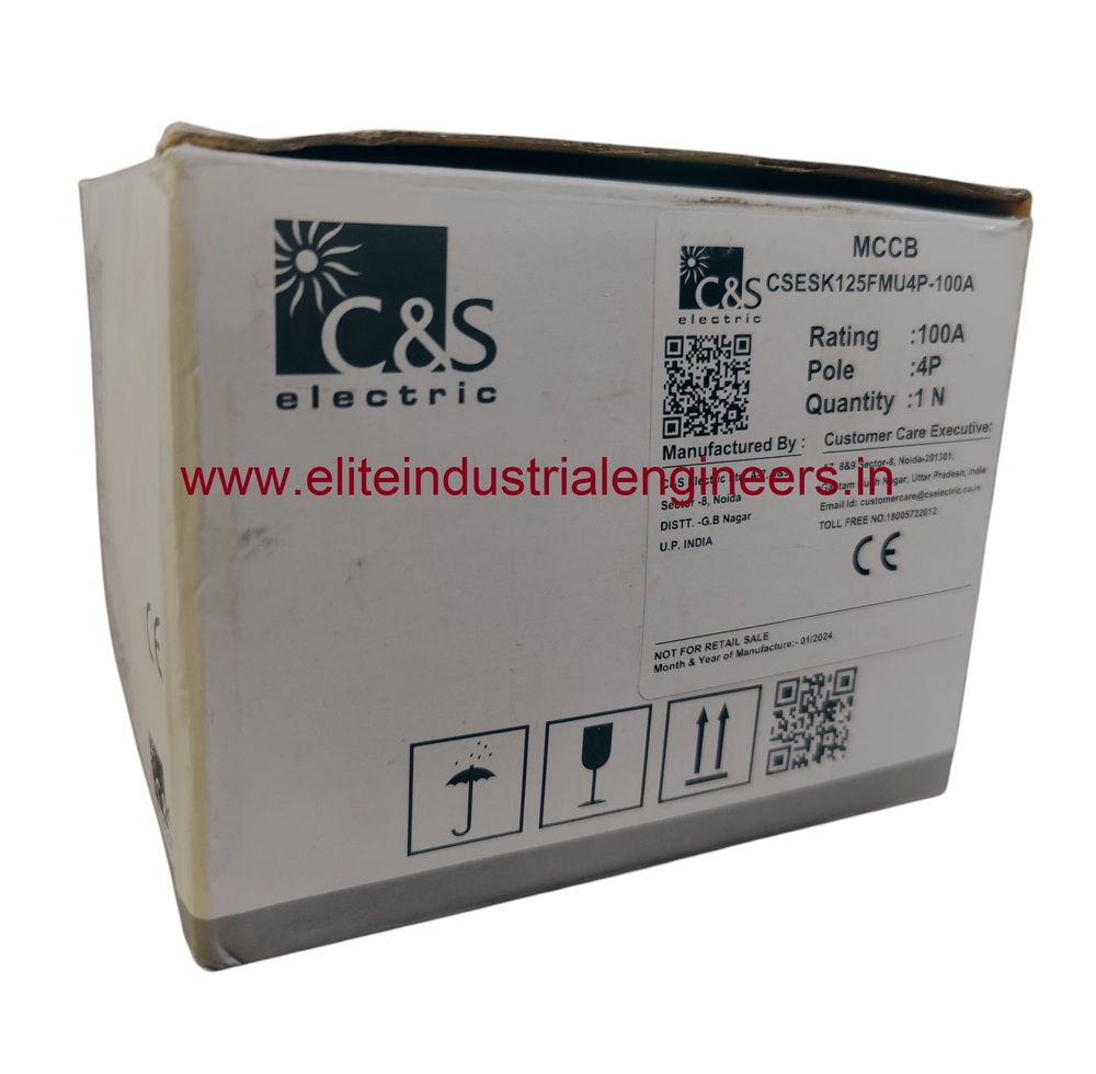 C&S MCCB CSESK125FMU4P-100A 10kA