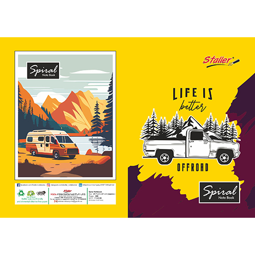 29.7x21 A4 Daily Register - Binding: Yes